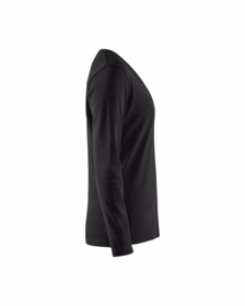 Blåkläder - T-shirt L/Æ Dame 3301 sort