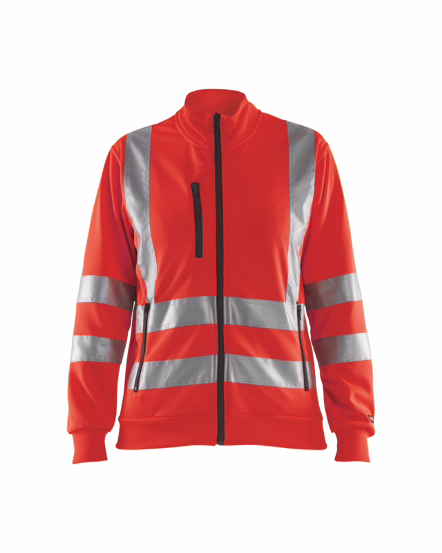 Sweatshirt Dame Hi-vis 3308 rød, str.M