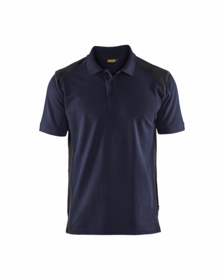 Blåkläder - Poloshirt 3324 mørk marineblå/sort