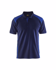 Blåkläder - Poloshirt 3324 marineblå/koboltblå