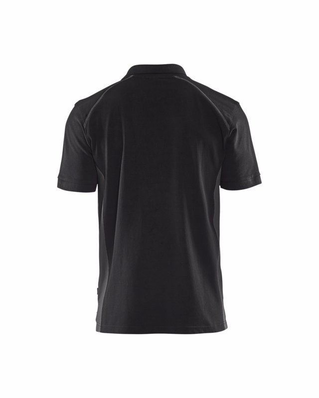 Poloshirt 3324 sort/mørk grå, str. 3XL