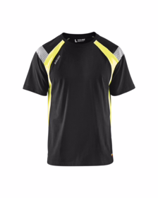 Blåkläder - T-shirt Hi-vis 3332 sort/gul