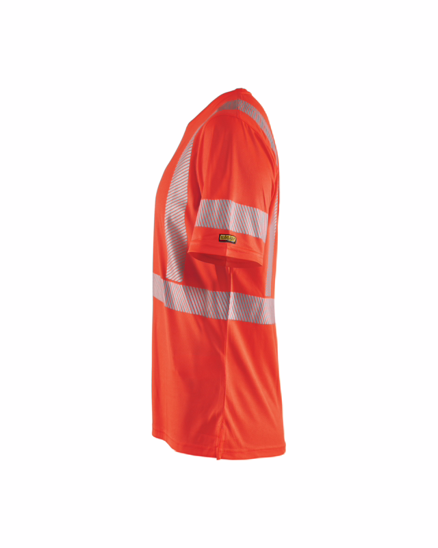 T-shirt Dame Hi-vis 3336 rød, str.2XL