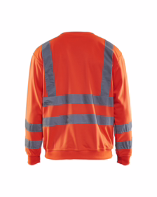 Blåkläder - Hi-viz Sweatshirt 33411974 Rød