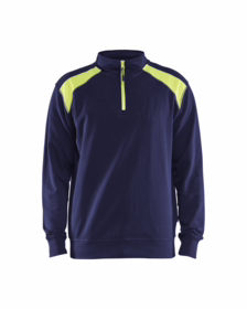 Blåkläder - Sweatshirt 3353 marineblå/gul