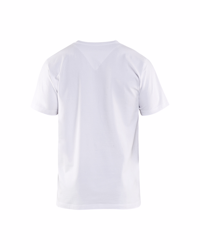 T-shirt V-hals 3360 hvid, str. S
