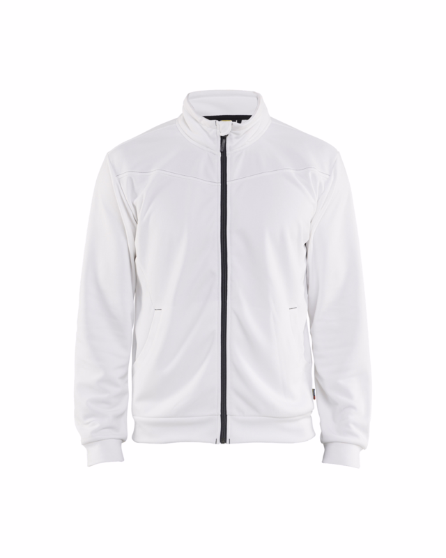 Sweatshirt 33622526 Hvid/Mørk Grå Str. 2XL