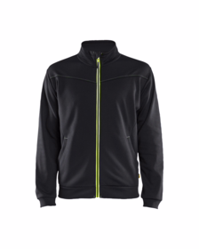 Blåkläder - Sweatshirt 33622526 Sort/Hi-vis Gul