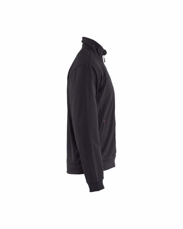 Sweatshirt 33622526 Sort/Rød Str. M