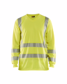 Blåkläder - T-shirt L/Æ Hi-vis 3385 gul