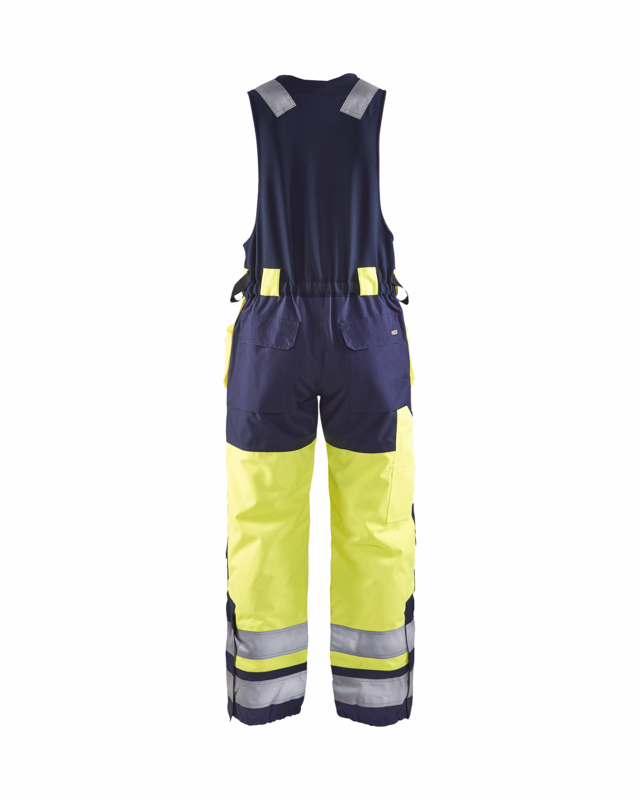 Vinter helbuks Hi-vis 8504 gul/marineblå, str. C52
