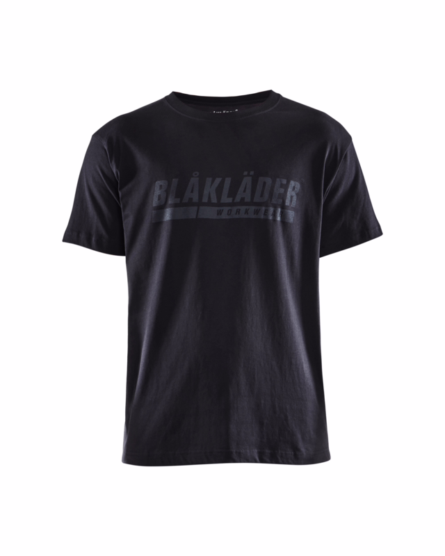 T-shirt 9215 sort, str. 3XL