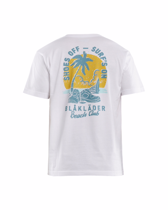 T-shirt 9419 Hvid, str. 2XL