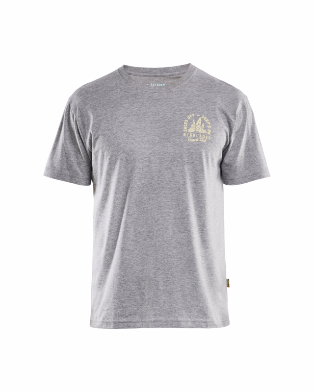 T-shirt 9419 Gråmeleret, str. M