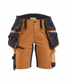 Blåkläder - Arbejdsshorts Dame 7175 Rust/sort