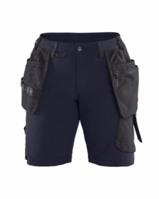 Blåkläder - Arbejdsshorts 7183 Dame Mørk Marineblå/Sort