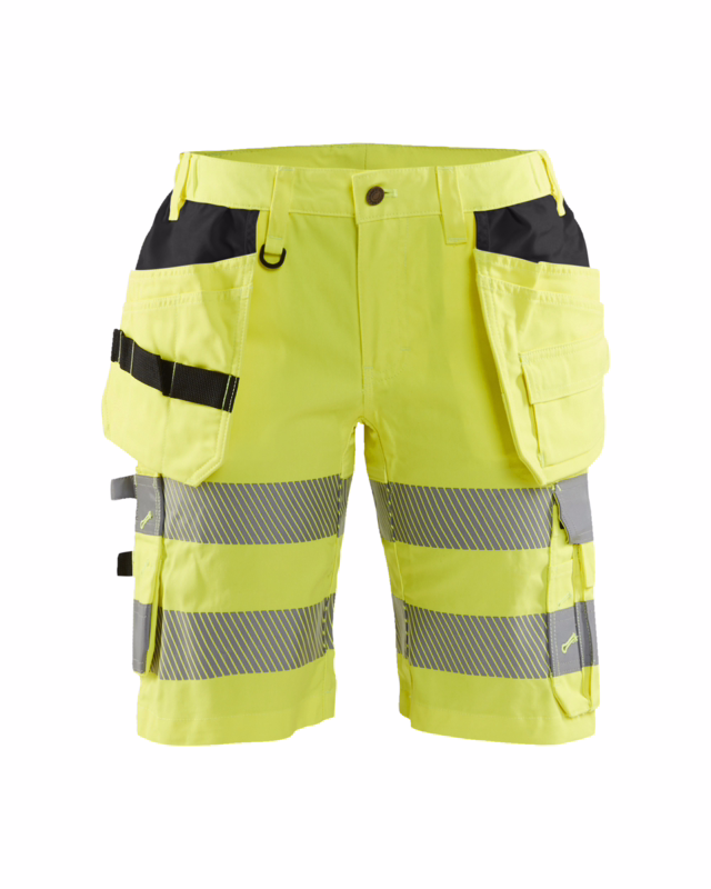 Arbejdsshorts Dame Hi-vis 7186 gul, str.C46