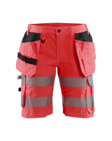 Blåkläder - Arbejdsshort Dame Hi-vis 7186 Rød