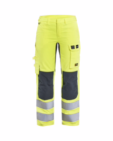 Blåkläder - Arbejdsbuks Dame Hi-vis 7191 gul/marineblå