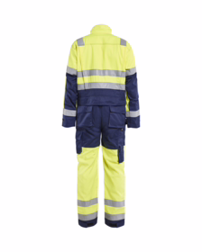 Blåkläder - Kedeldragt Hi-vis 6373 gul/marineblå