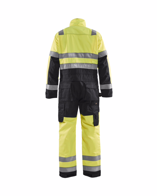 Kedeldragt Hi-vis 6373 gul/sort, str. C48