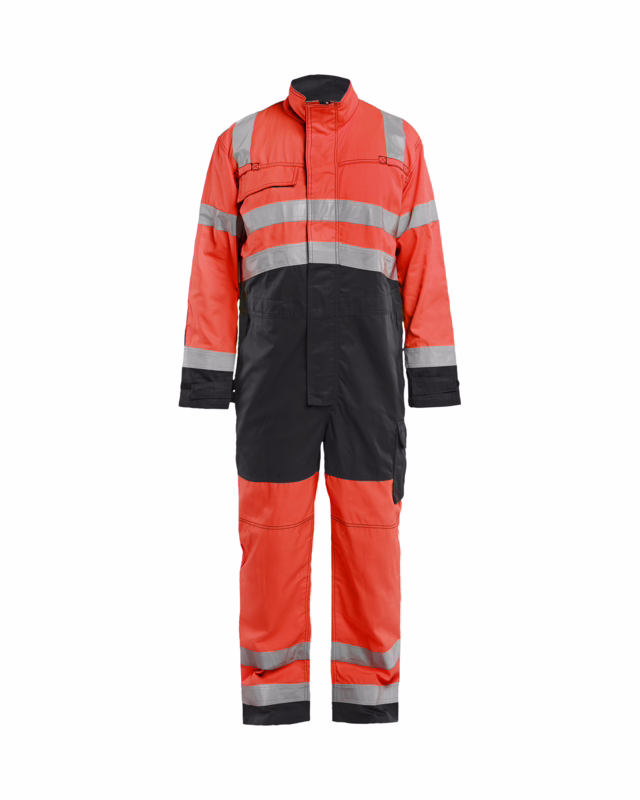 Kedeldragt Hi-vis 6373 rød/sort, str. C62