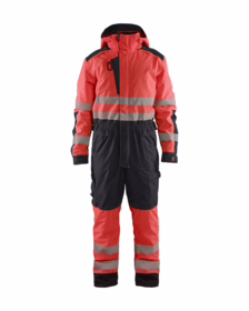 Blåkläder - Vinterkedeldragt 6725 Hi-vis Rød/Sort