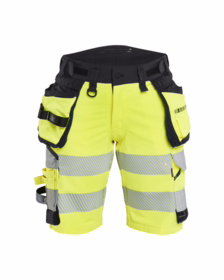 Blåkläder - Arbejdsshorts Dame Hi-vis 7020 Gul/sort