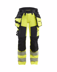 Blåkläder - Arbejdsbuks Dame Hi-vis 7022 Gul/sort