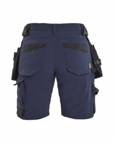 Blåkläder - Arbejdsshorts Dame 7124 Mørk marineblå/sort