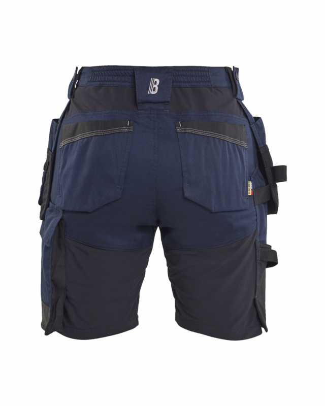 Arbejdsshorts Dame 7133 Mørk marineblå, str. C52