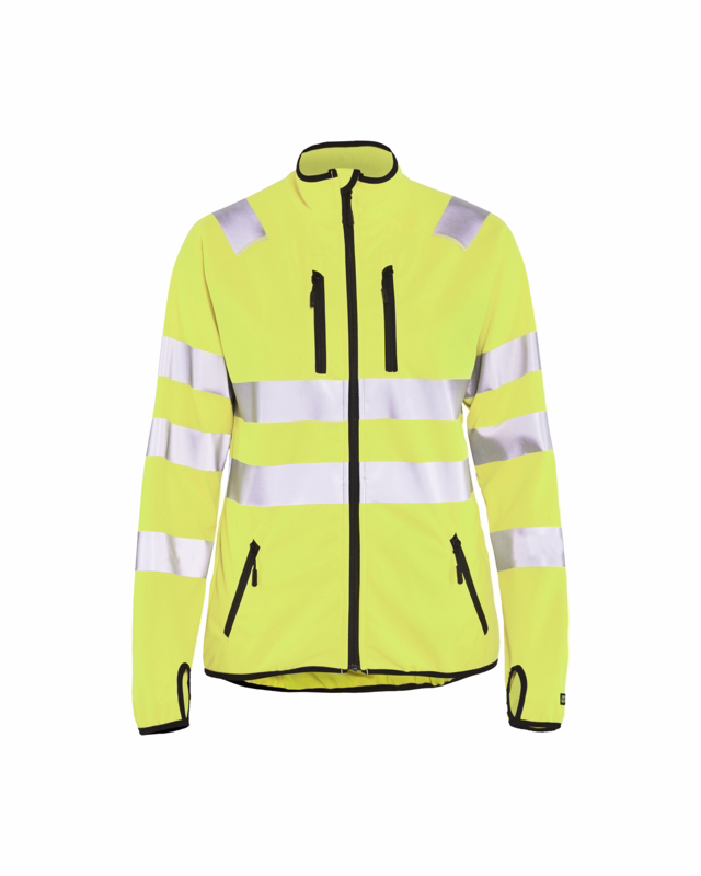 Softshell jakke Dame Hi-vis 4926 gul, str.XL