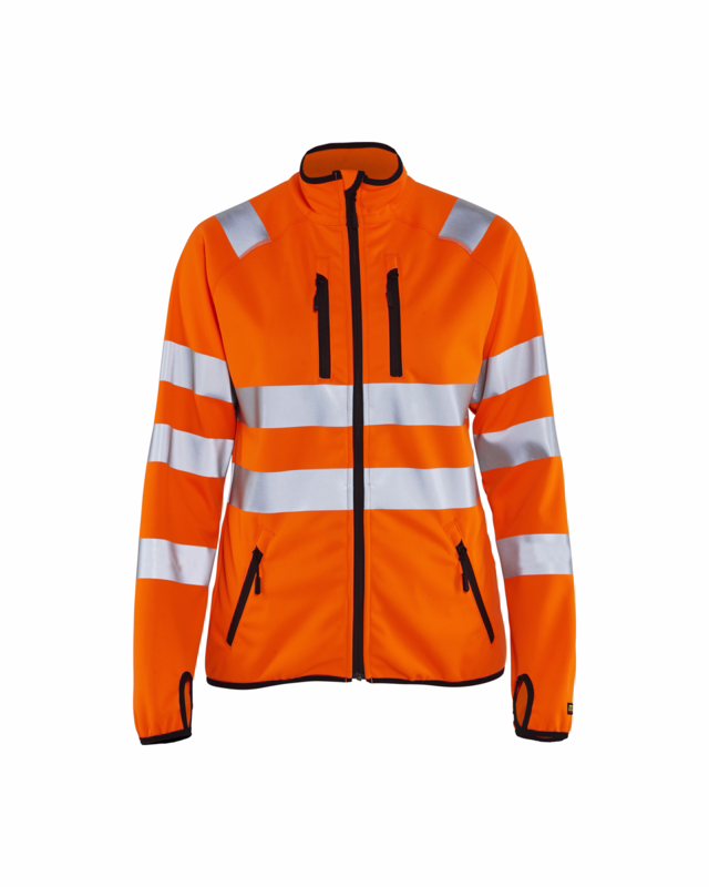 Softshell jakke Dame Hi-vis 4926 orange, str.XS