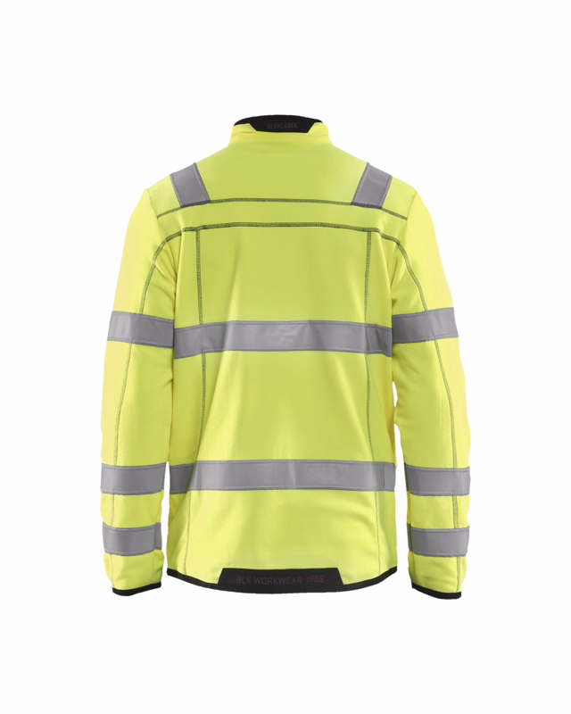 Fleecejakke Hi-vis 4941 gul, str. S