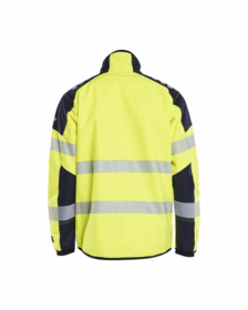 Blåkläder - Softshelljakke Hi-vis 4948 Gul/marineblå