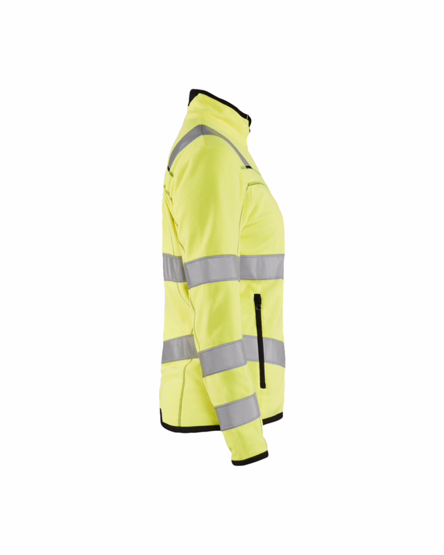 Fleecejakke Dame Hi-vis 4966 gul, str.XS
