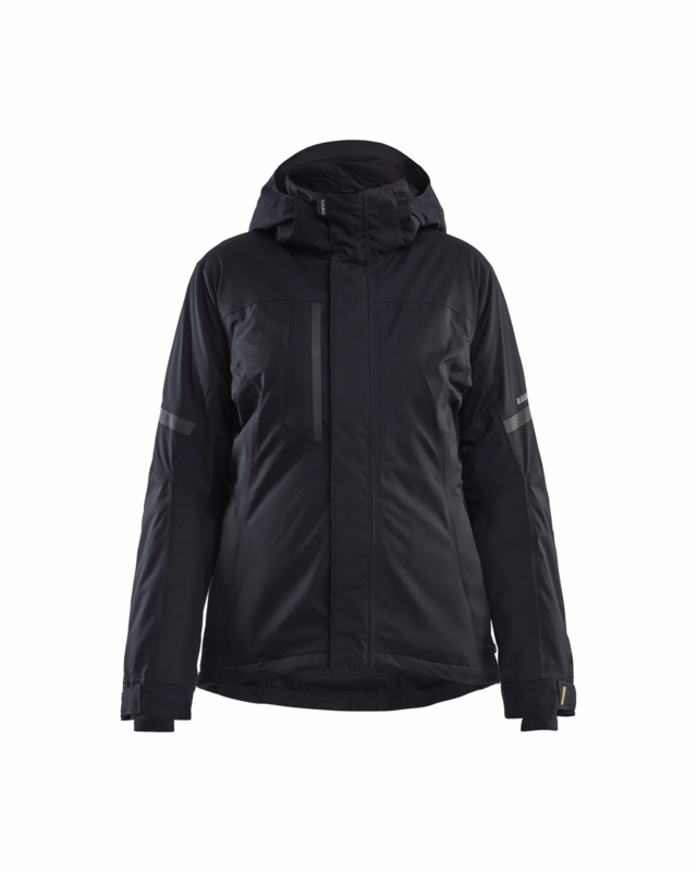 Vinterjakke Dame 4971 sort, str.3XL