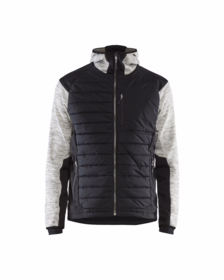 Blåkläder - Hybrid Jakke 5930 gråmeleret/sort