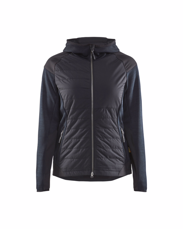 Hybrid Jakke Dame 5931 mørk marineblå/sort, str.XL
