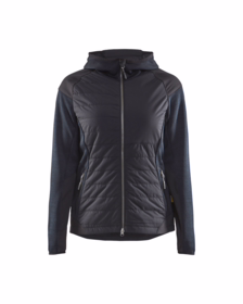 Blåkläder - Hybrid Jakke Dame 5931 mørk marineblå/sort