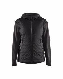 Blåkläder - Hybrid Jakke Dame 5931 mørk grå/sort