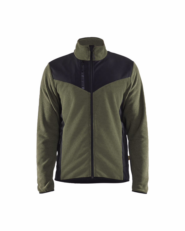 Softshell jakke 5942 Efterårsgrøn/Sort, str. 4XL