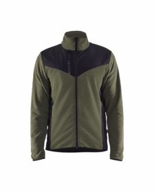 Blåkläder - Softshell jakke 5942 Efterårsgrøn/Sort