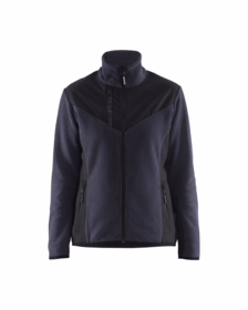 Blåkläder - Jakke Dame 5943 Strikket Mørk marine/sort
