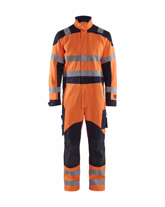 Kedeldragt Hi-vis 6089 orange/marineblå, str. C48