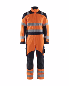 Blåkläder - Kedeldragt Hi-vis 6089 orange/marineblå