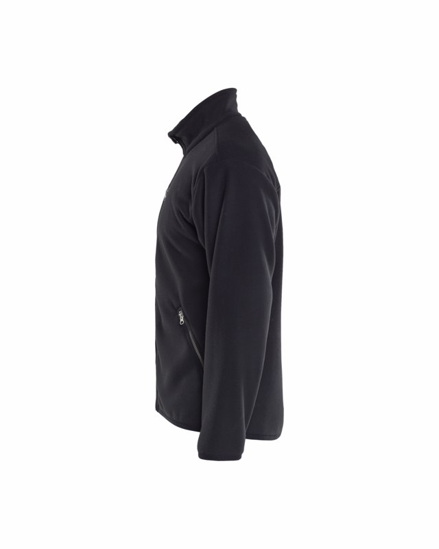 Fleecejakke 4830 sort, str. XL