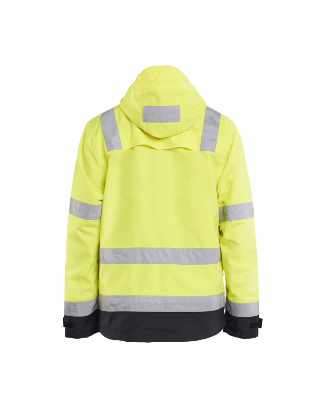 Skaljakke Hi-vis 4837 gul/sort, str. XL