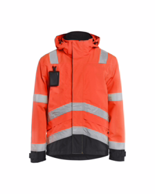 Blåkläder - Skaljakke Hi-vis 4837 rød/sort