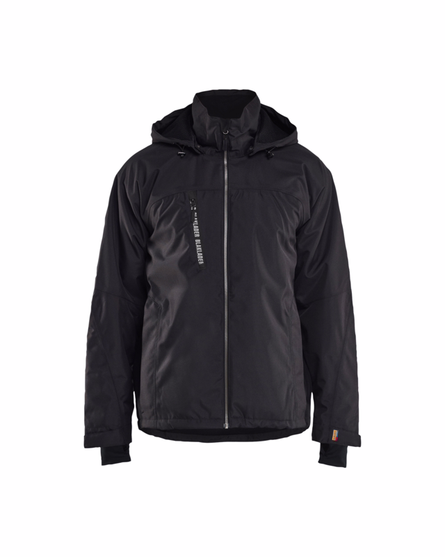 Vinterjakke 4890 Sort, Str. 3XL